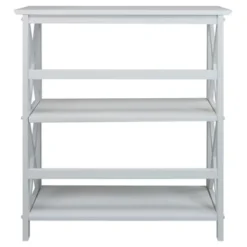 33.5" Montego 3 Tier Bookcase - Flora Home 11 33.5" Montego 3 Tier Bookcase - Flora Home -Baxton Studio Store GUEST 8e111862 eb02 48da 8105 aae5c6a13f9b