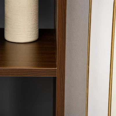 HOMCOM Tree Bookshelf, Modern Freestanding Bookcase With 13 Open Shelves, Display Unit For Living Room, Study, Or Office, Brown 6 HOMCOM Tree Bookshelf, Modern Freestanding Bookcase With 13 Open Shelves, Display Unit For Living Room, Study, Or Office, Brown - Image 4