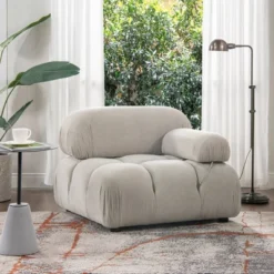Jennifer Taylor Home Marcel 36 Inch Modular Modern Lounge Arm Chair, Pebble Gray Corduroy 14 Jennifer Taylor Home Marcel 36 Inch Modular Modern Lounge Arm Chair, Pebble Gray Corduroy -Baxton Studio Store GUEST 8f72aed7 94cf 44b1 9e40 40284f7b2444