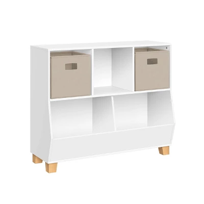 35" Kids' Catch-All Multi-Cubby Toy Organizer With 2 Bins - RiverRidge Home 7 35" Kids' Catch-All Multi-Cubby Toy Organizer With 2 Bins - RiverRidge Home - Image 5