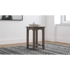 Arlenbry Chair Side End Table Gray - Signature Design By Ashley -Baxton Studio Store GUEST 915858a2 8632 41c6 991a 4652fdb068b2