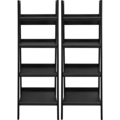 Viewfield 4 Shelf Ladder Bookcase Bundle - Room & Joy 12 Viewfield 4 Shelf Ladder Bookcase Bundle - Room & Joy -Baxton Studio Store GUEST 92f0ab71 26fd 4435 8c23 4885d4038c77