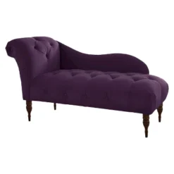 Custom Upholstered Tufted Chaise - Skyline Furniture -Baxton Studio Store GUEST 9493f020 52e2 413a a370 0994033a602a