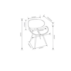 Avondale Dining Chair - WyndenHall -Baxton Studio Store GUEST 9501b4d9 fd1b 49cc 8d94 ee13f9e2cbb7