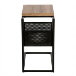 Blackened Bronze And Rustic Oak Side Table - Henn&Hart 18 Blackened Bronze And Rustic Oak Side Table - Henn&Hart -Baxton Studio Store GUEST 955f6d90 8fb2 40ce a00f 4c7240a8a850