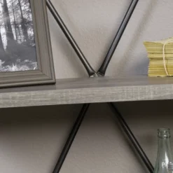 70" Canal Street 5 Shelf Bookshelf Northern Oak Finish - Sauder 10 70" Canal Street 5 Shelf Bookshelf Northern Oak Finish - Sauder -Baxton Studio Store GUEST 9660d19d 5c1b 486c 9082 081544619417