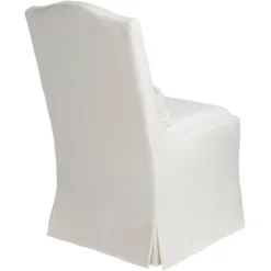 55 Downing Street Juliete Peyton Pearl Slipcover Dining Chair -Baxton Studio Store GUEST 978ed883 bf70 4e06 944e 3b21a90e238d