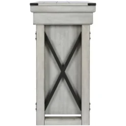 Wildwood 55 Gallon Aquarium Or Terrarium Tank Stand, Rustic White - Ollie & Hutch -Baxton Studio Store GUEST 9b879a08 8f01 4667 b894 a1ad8fbe20c9