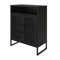 Pacer Storage Cabinet Black Oak - Room & Joy 16 Pacer Storage Cabinet Black Oak - Room & Joy -Baxton Studio Store GUEST 9cf1f0a0 1bd5 40a8 9676 7cd9f6d61eaa