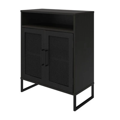 Pacer Storage Cabinet Black Oak - Room & Joy 8 Pacer Storage Cabinet Black Oak - Room & Joy - Image 6