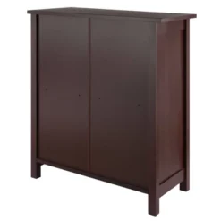 30" 3 Tier Milan Storage Shelf Or Bookshelf Medium Walnut - Winsome -Baxton Studio Store GUEST 9dec095a fadb 4d7c a697 02e4922bfd39