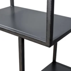 69" Dustin 6 Shelf Bookcase Dark Gray - HOMES: Inside + Out 12 69" Dustin 6 Shelf Bookcase Dark Gray - HOMES: Inside + Out -Baxton Studio Store GUEST 9e5acdc3 b737 483a ad0f 1efb0f83bf56