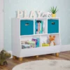 35" Kids' Catch-All Multi-Cubby Toy Organizer With 2 Bins - RiverRidge Home