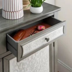 Duncan Cabinet Console Table - Powell -Baxton Studio Store GUEST 9ffdc56c c247 43d6 b236 a3a4d4226230