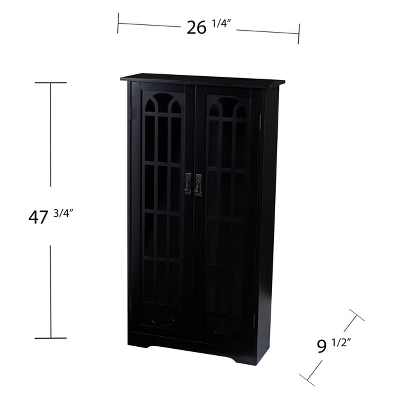 Monsaro Media Cabinet Black - Aiden Lane 11 Monsaro Media Cabinet Black - Aiden Lane - Image 9