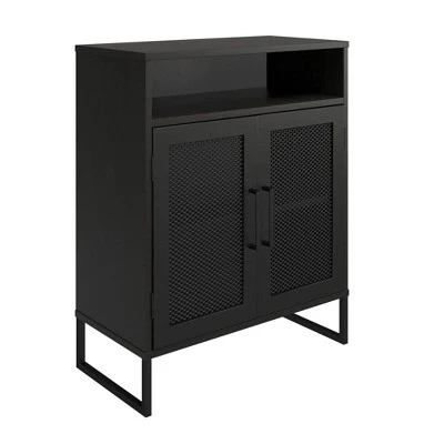 Pacer Storage Cabinet Black Oak - Room & Joy 9 Pacer Storage Cabinet Black Oak - Room & Joy - Image 7