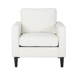 Wendy Arm Chair Polyester/Wood - LumiSource -Baxton Studio Store GUEST a1730524 4013 4f27 bf34 9f6fd69683fe