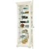Howard Miller 680662 Howard Miller Chesterbrook V Curio Cabinet 680662 Aged Linen -Baxton Studio Store GUEST a1c313e8 b49e 445a a093 7bd1d25a5ab5