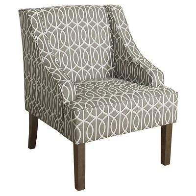Classic Swoop Accent Armchair - HomePop 16 Classic Swoop Accent Armchair - HomePop - Image 14