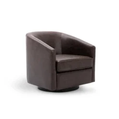 ELuxury Swivel Barrel Chair -Baxton Studio Store GUEST a590bf4b dbd3 42e9 abdf b14d0554a179