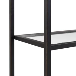 80" Aimee Glass Etagere Oil Rubbed Bronze - Crosley -Baxton Studio Store GUEST a5cc9305 a12b 401d bdee 53118d4f3b20
