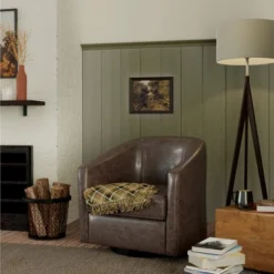 ELuxury Swivel Barrel Chair -Baxton Studio Store GUEST a644e4b4 4f22 489d 8aac 5ac5017f7efb