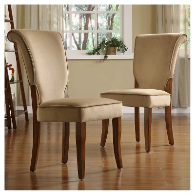 Set Of 2 Pershing Dining Chair Wood Peat - Inspire Q 5 Set Of 2 Pershing Dining Chair Wood Peat - Inspire Q - Image 3