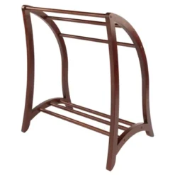 Betsy Blanket Rack - Antique Walnut - Winsome -Baxton Studio Store GUEST a79125c0 9fde 498e ad01 d0bd652ed7ff