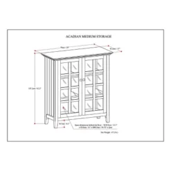 Normandy Solid Wood Medium Storage Cabinet - Wyndenhall 22 Normandy Solid Wood Medium Storage Cabinet - Wyndenhall -Baxton Studio Store GUEST a890fe9c acc1 4d9a 9278 e402e66ae1b8