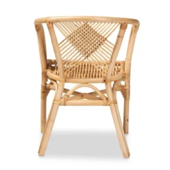 Kagama Rattan Dining Chair Brown - Bali & Pari 12 Kagama Rattan Dining Chair Brown - Bali & Pari -Baxton Studio Store GUEST ade39144 6578 476f 9323 77288c37eaf5