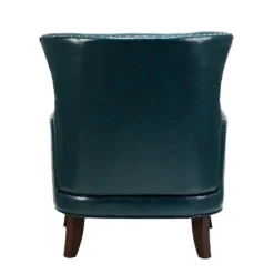 Jorge Vegan Leather Armchair With Nailhead Trim | Karat Home 19 Jorge Vegan Leather Armchair With Nailhead Trim | Karat Home -Baxton Studio Store GUEST aed043fe 79d3 4a1f 815c e6e373d644b3