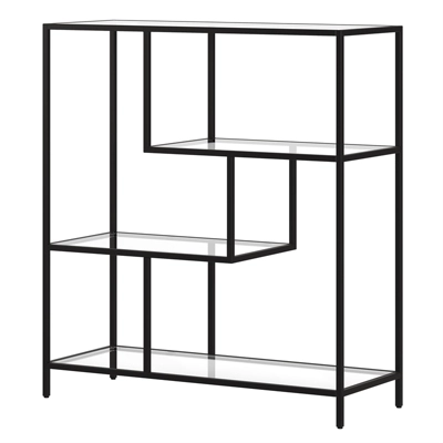 Black Bronze Bookcase - Henn&Hart 4 Black Bronze Bookcase - Henn&Hart - Image 2