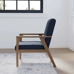 Lara Exposed Arm Accent Chair - Brookside Home 13 Lara Exposed Arm Accent Chair - Brookside Home -Baxton Studio Store GUEST b50757c6 d362 4bb1 aea9 5b0b74b29b0e