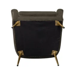Carmine Luxe Arm Accent Chair With Brass Legs - Threshold™ -Baxton Studio Store GUEST b6f59835 3277 40ac 8807 c2aa405025ed