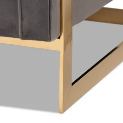 Ambra Velvet Armchair - Baxton Studio -Baxton Studio Store GUEST b821fe90 fa2c 4153 9d38 578b07b5e5a8