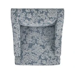 Classic Swoop Arm Chair Jacobean Print Denim - HomePop 15 Classic Swoop Arm Chair Jacobean Print Denim - HomePop -Baxton Studio Store GUEST b9644d23 5633 4fc2 aae9 ae5a6c07b328