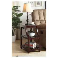 Wasaki End Table Espresso Brown - Acme Furniture