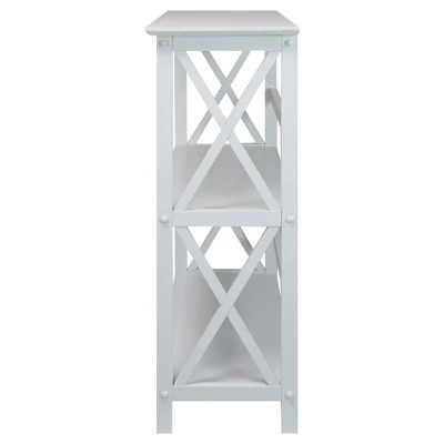 33.5" Montego 3 Tier Bookcase - Flora Home 4 33.5" Montego 3 Tier Bookcase - Flora Home - Image 2