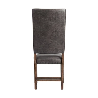 Set Of 2 Hayward Tall Back Side Chair Set Walnut - Picket House Furnishings 5 Set Of 2 Hayward Tall Back Side Chair Set Walnut - Picket House Furnishings - Image 3