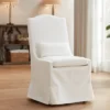 55 Downing Street Juliete Peyton Pearl Slipcover Dining Chair -Baxton Studio Store GUEST bc2ddbb5 6c2e 4c59 93a9 1d5372a15ad7