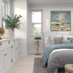 Coastal Seahorse Accent Table Gold - Olivia & May -Baxton Studio Store GUEST bcb48ad6 b7b5 448f 940f 5f657a310311