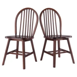 2pc Windsor Chair Set - Winsome -Baxton Studio Store GUEST bcfa9c61 c162 4cfc be03 90ffafba719d