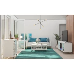 Hannaford End Table White - Room & Joy -Baxton Studio Store GUEST bf28d000 0db9 4292 930d 1b75da4b68bd