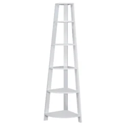 Bookcase With Corner Accent Étagère 60" - EveryRoom® 17 Bookcase With Corner Accent Étagère 60" - EveryRoom® -Baxton Studio Store GUEST c0753e0c fbc1 4153 b5b7 43ff84810d2c