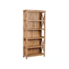 Saint Birch Houston 5-shelf Bookcase, Rustic Brown -Baxton Studio Store GUEST c2d52a03 e8cb 4188 8627 b3d824a78ee8