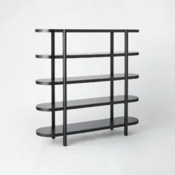 57" Portola Hills 5 Shelf Horizontal Bookcase - Threshold™ Designed With Studio McGee 23 57" Portola Hills 5 Shelf Horizontal Bookcase - Threshold™ Designed With Studio McGee -Baxton Studio Store GUEST c3e902ad 7687 483a a885 6a70b1341eb1