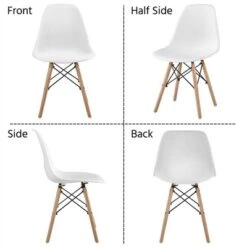 Yaheetech Modern Dining Chairs With Natural Beech Wood Set Of 4 18 Yaheetech Modern Dining Chairs With Natural Beech Wood Set Of 4 -Baxton Studio Store GUEST c51831df 2159 4ae8 87c7 7d0e6caa5fe3