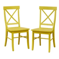 Set Of 2 Albury Cross Back Dining Chairs - Buylateral 20 Set Of 2 Albury Cross Back Dining Chairs - Buylateral -Baxton Studio Store GUEST c60e36f3 a3e3 4b47 a6fd 2c128befecc9