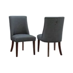 Set Of 2 Axbridge Side Chairs - Powell -Baxton Studio Store GUEST c6425b17 306c 4be2 8ef1 539b80442b70
