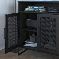 Pacer Storage Cabinet Black Oak - Room & Joy 14 Pacer Storage Cabinet Black Oak - Room & Joy -Baxton Studio Store GUEST c7642099 9033 43c2 82ca 3e1b932901dc